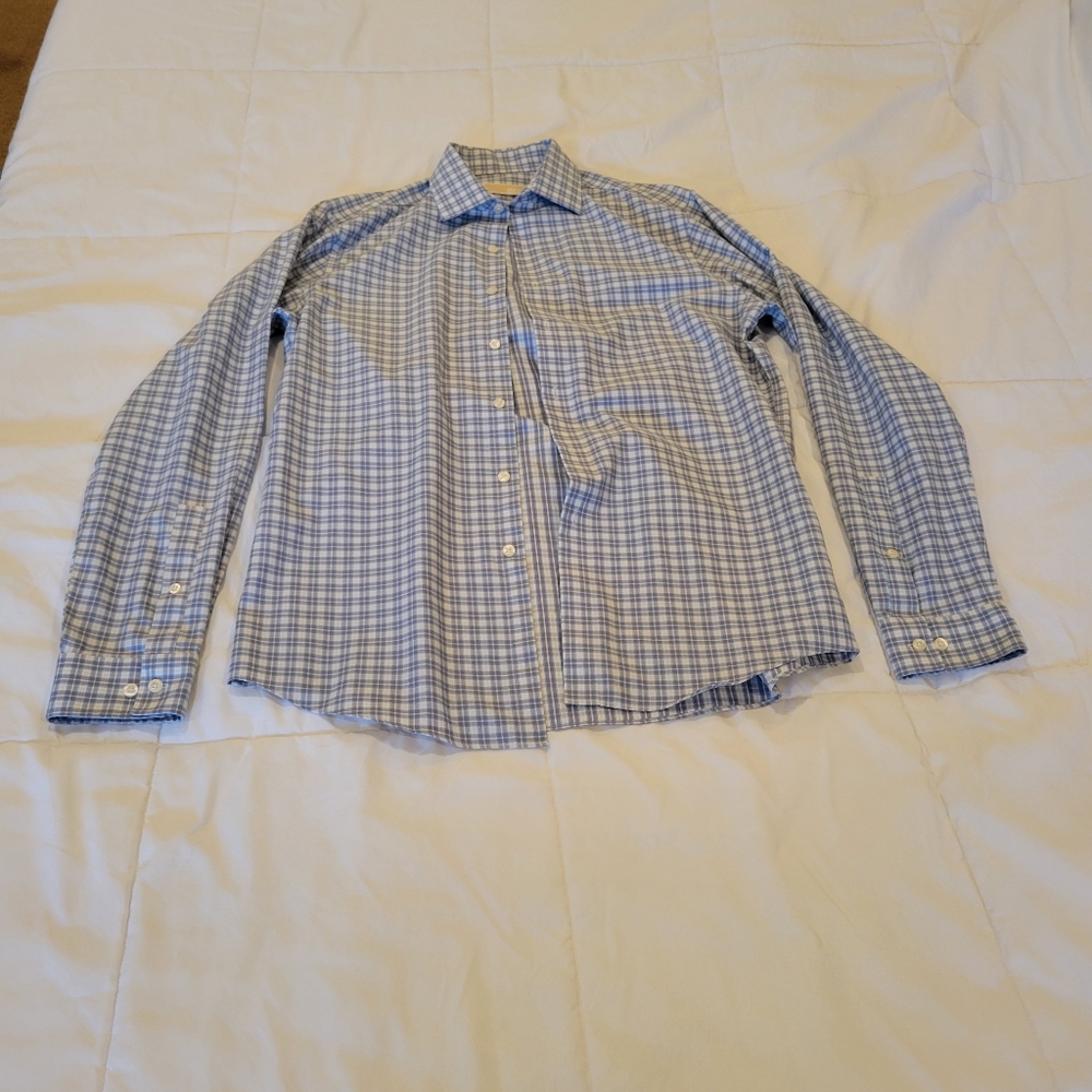 Michael kors mens dress shirt Large